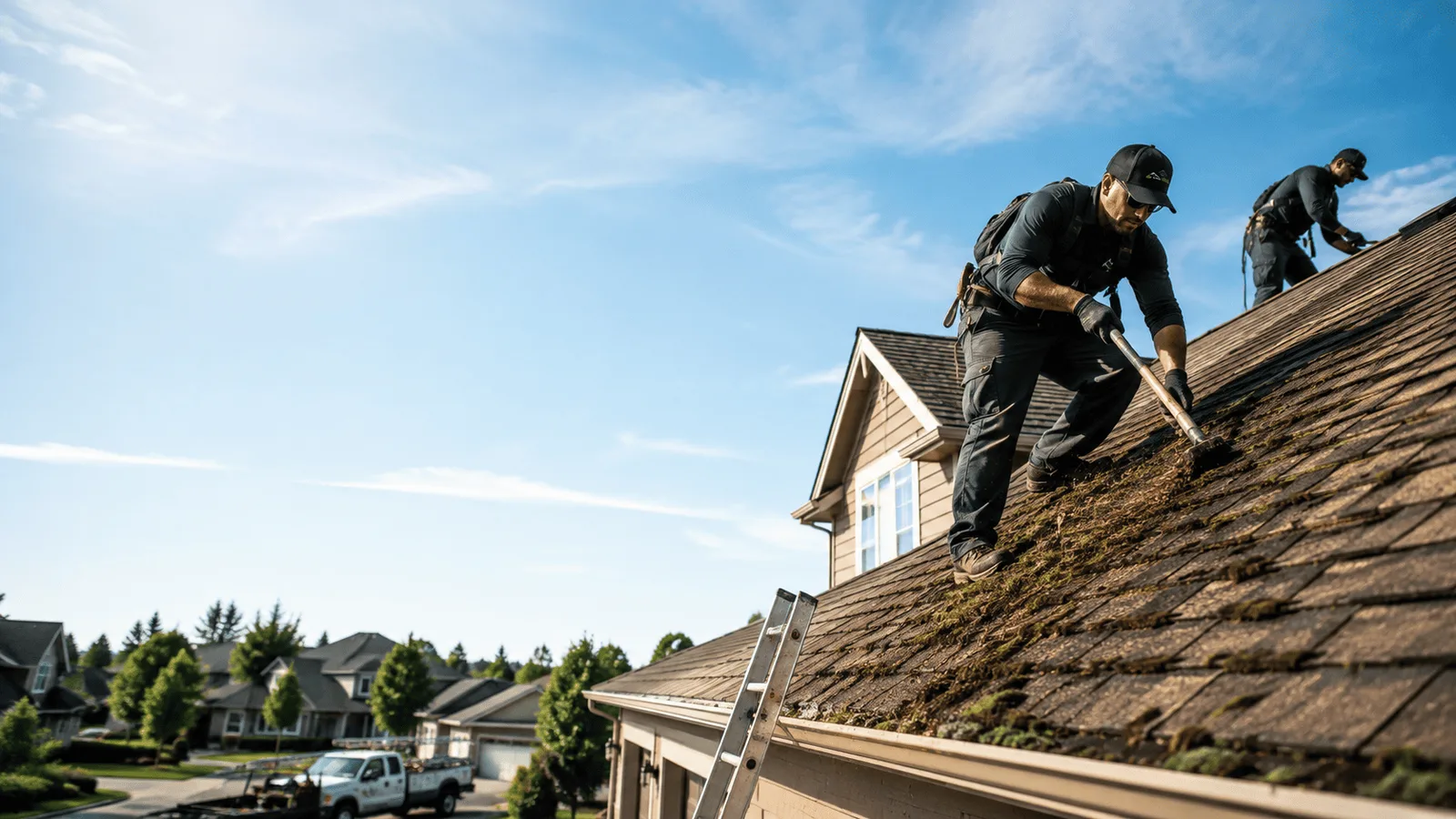 Roof Moss Removal in Voca, TX near me
